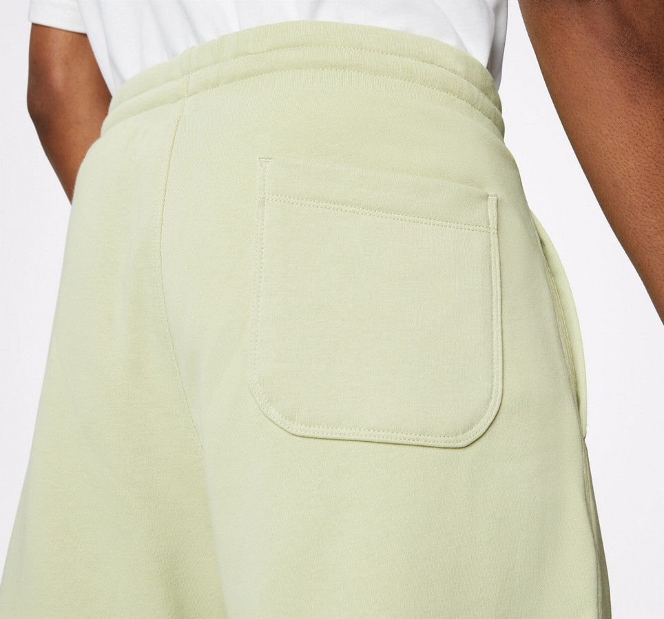 Embroidered Star Chevron French Terry Shorts