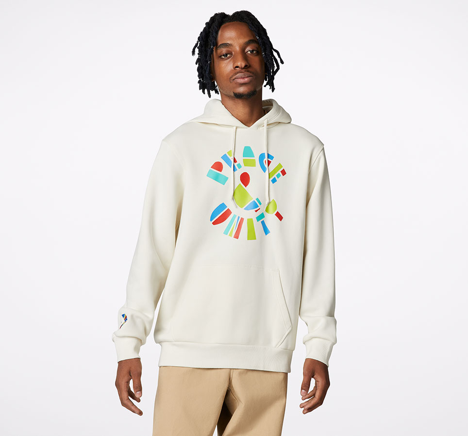 Peace & Unity Recycled Pullover Hoodie