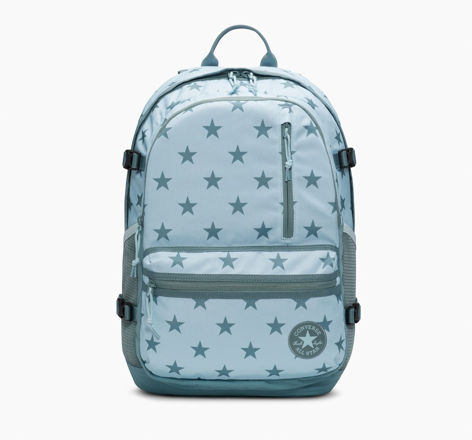 Straight Edge Printed Backpack
