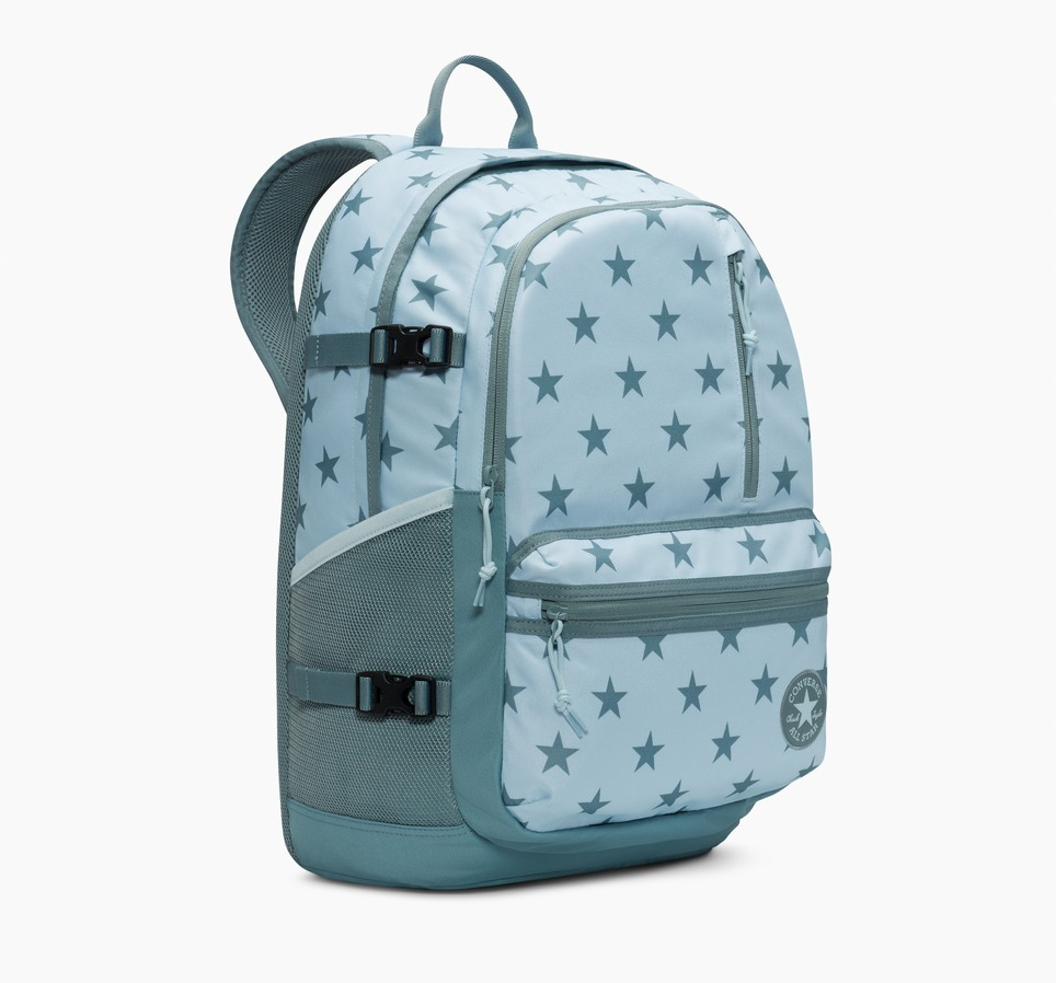 Straight Edge Printed Backpack