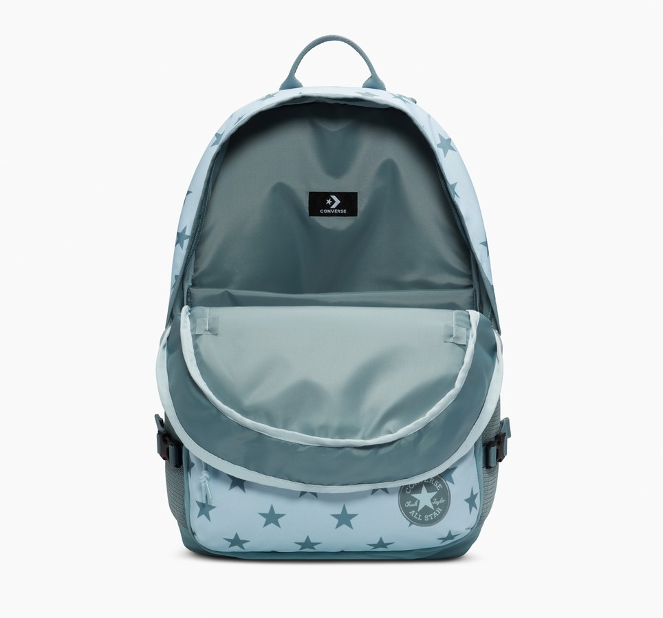 Straight Edge Printed Backpack