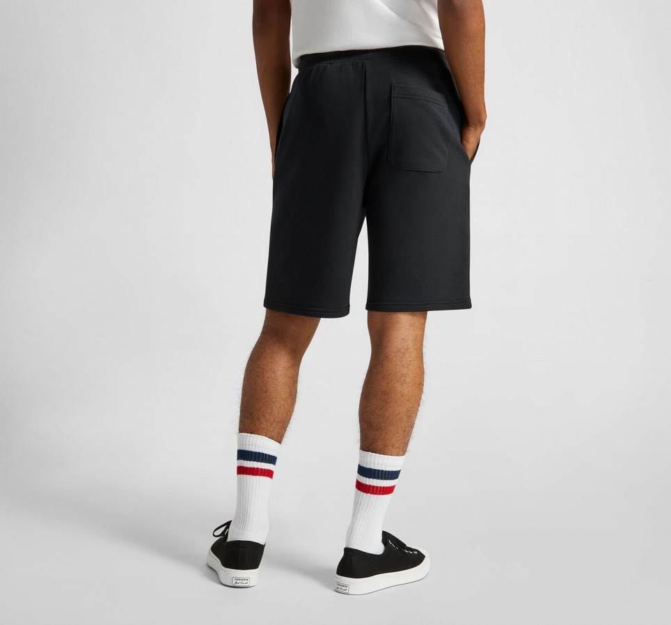 Converse Go-To Embroidered Star Chevron Standard-Fit Fleece Short