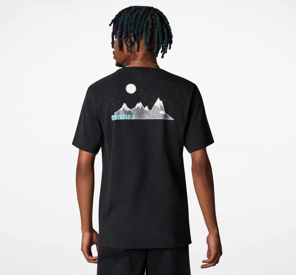 Moon Mountain Graphic T-Shirt