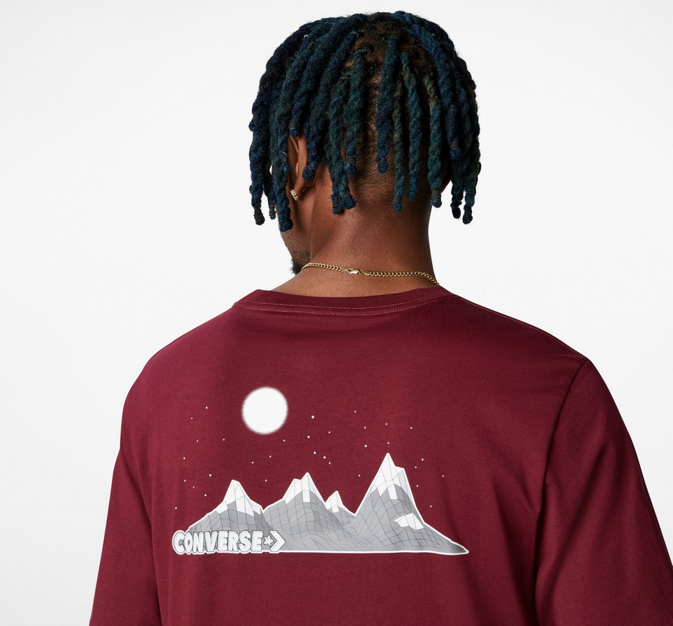 Moon Mountain Graphic T-Shirt