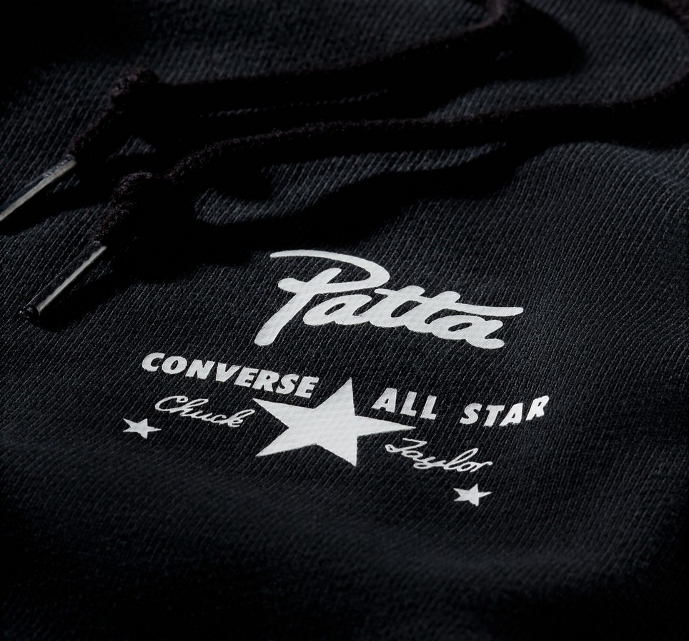 Converse x Patta Four-Leaf Clover Utility Fleece Hoodie