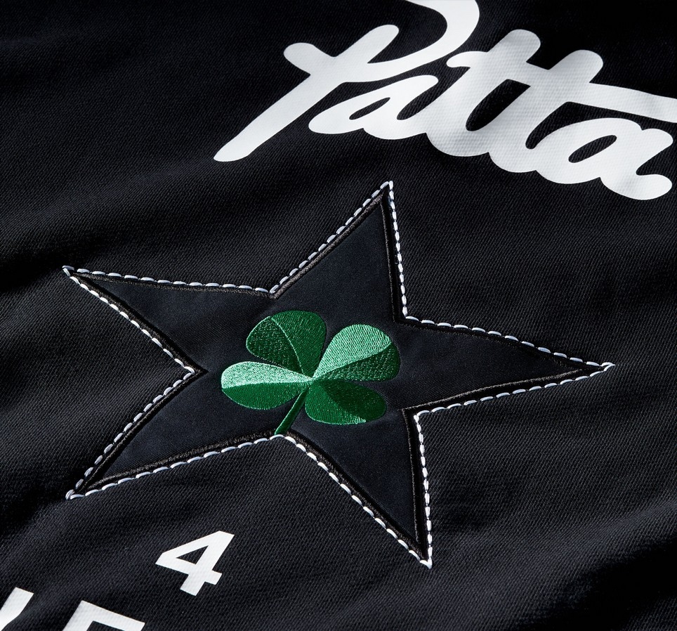 Converse x Patta Four-Leaf Clover Utility Fleece Hoodie