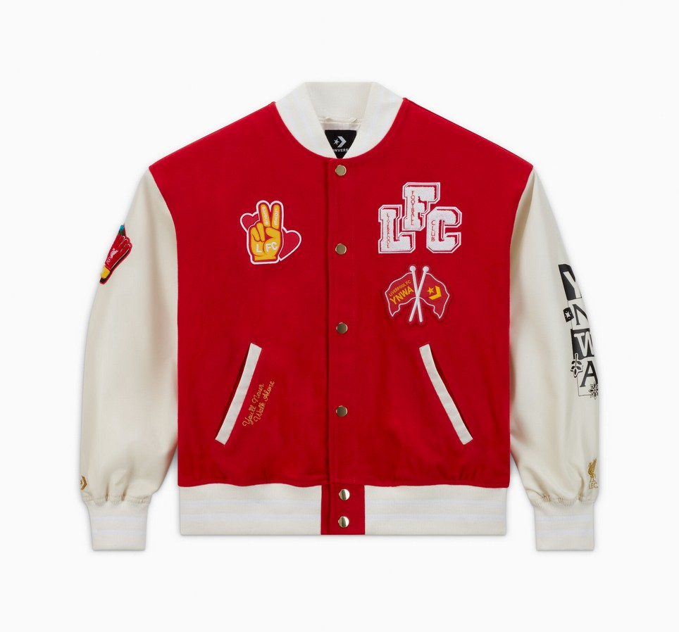Converse x LFC Woven Varsity Jacket