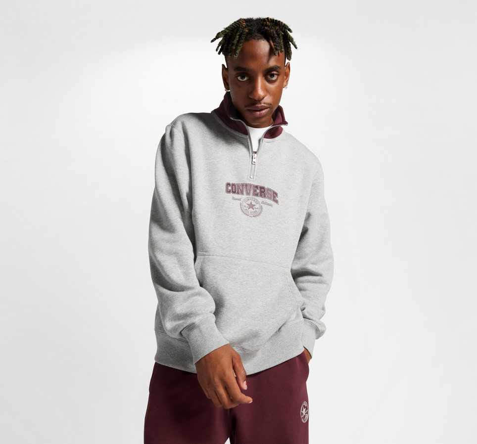Retro Chuck Graphic Quarter Zip BB