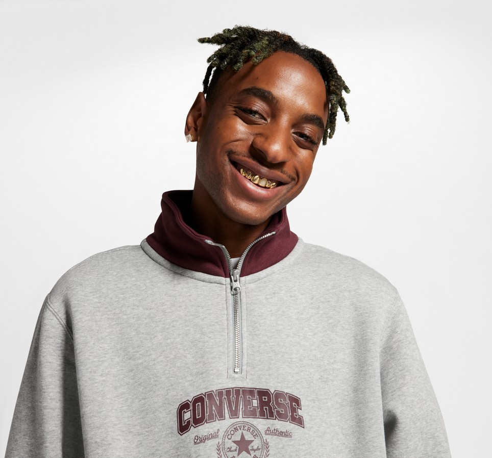 Retro Chuck Graphic Quarter Zip BB