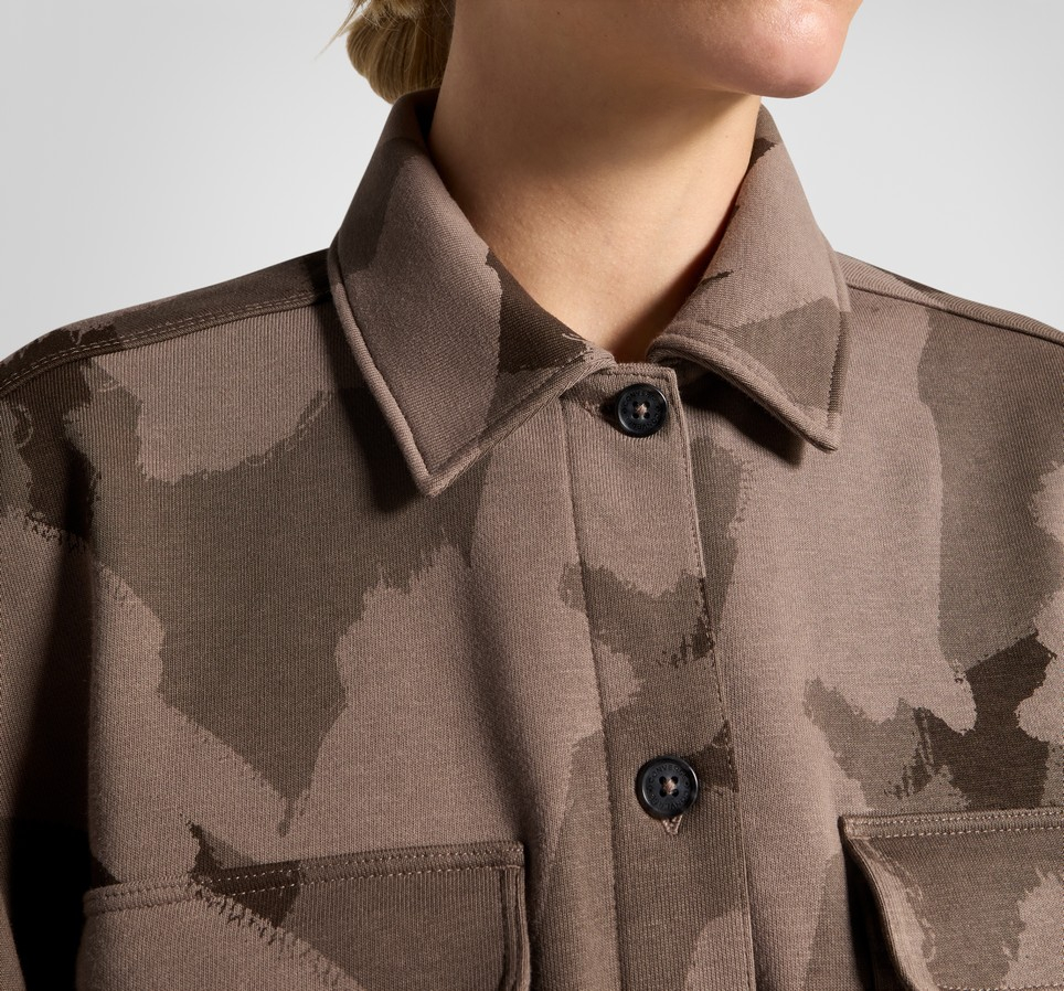 Camo Shirt Jacket