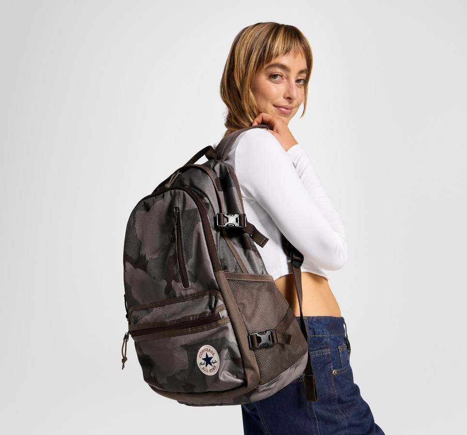 Camo Straight Edge Backpack