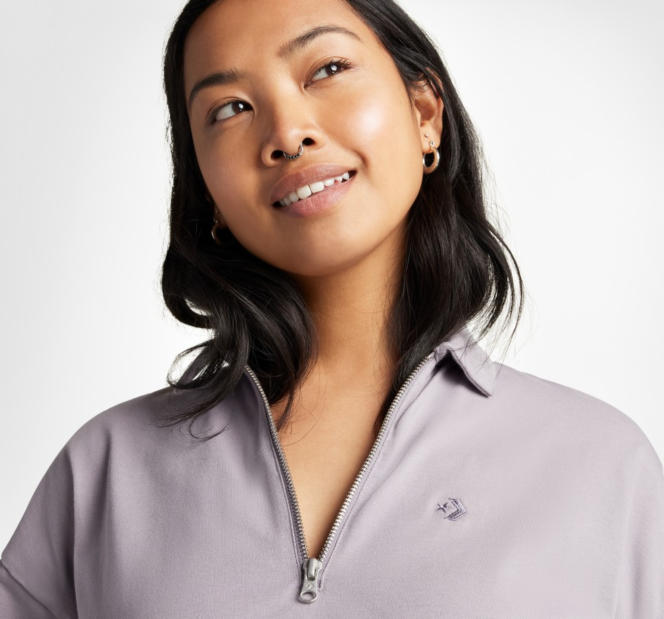 Oversized Polo Top