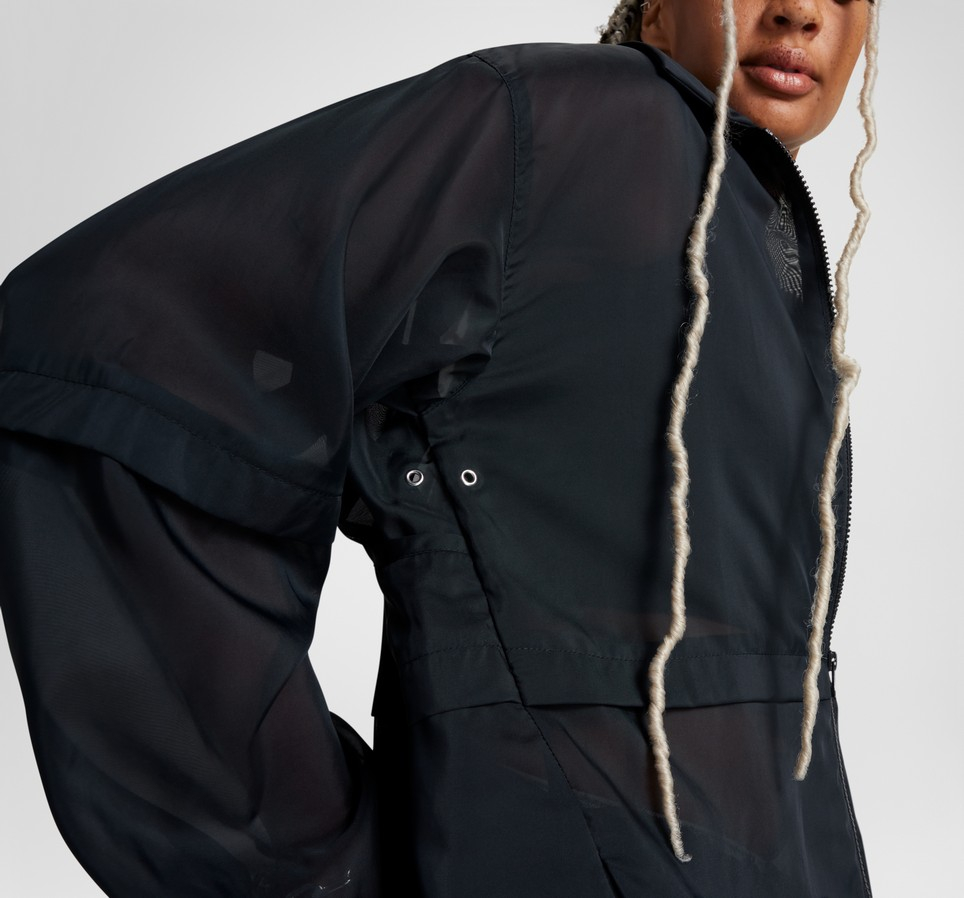 Sheer Layered Jacket