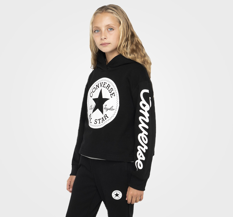 Signature Cropped Hoodie