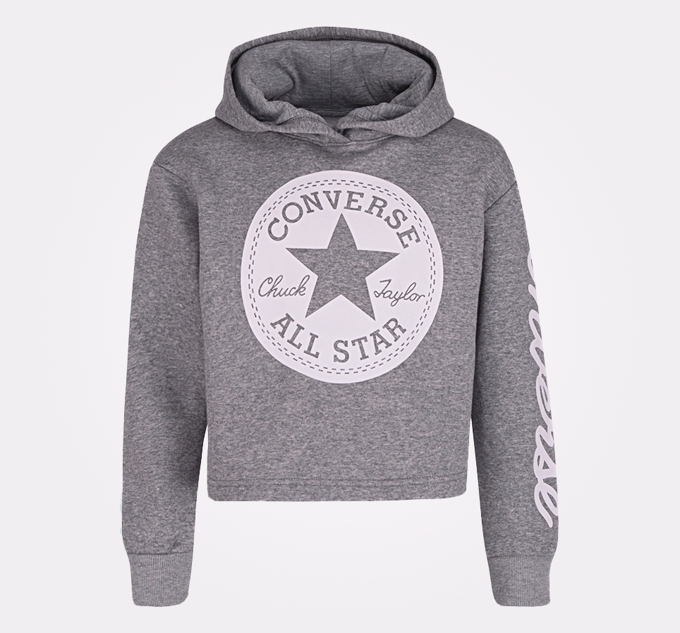 Converse Signature Cropped Hoodie
