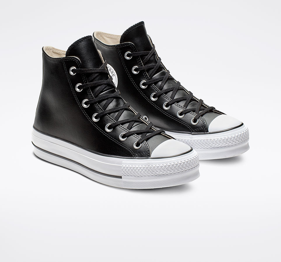 Clean Leather Platform Chuck Taylor All Star