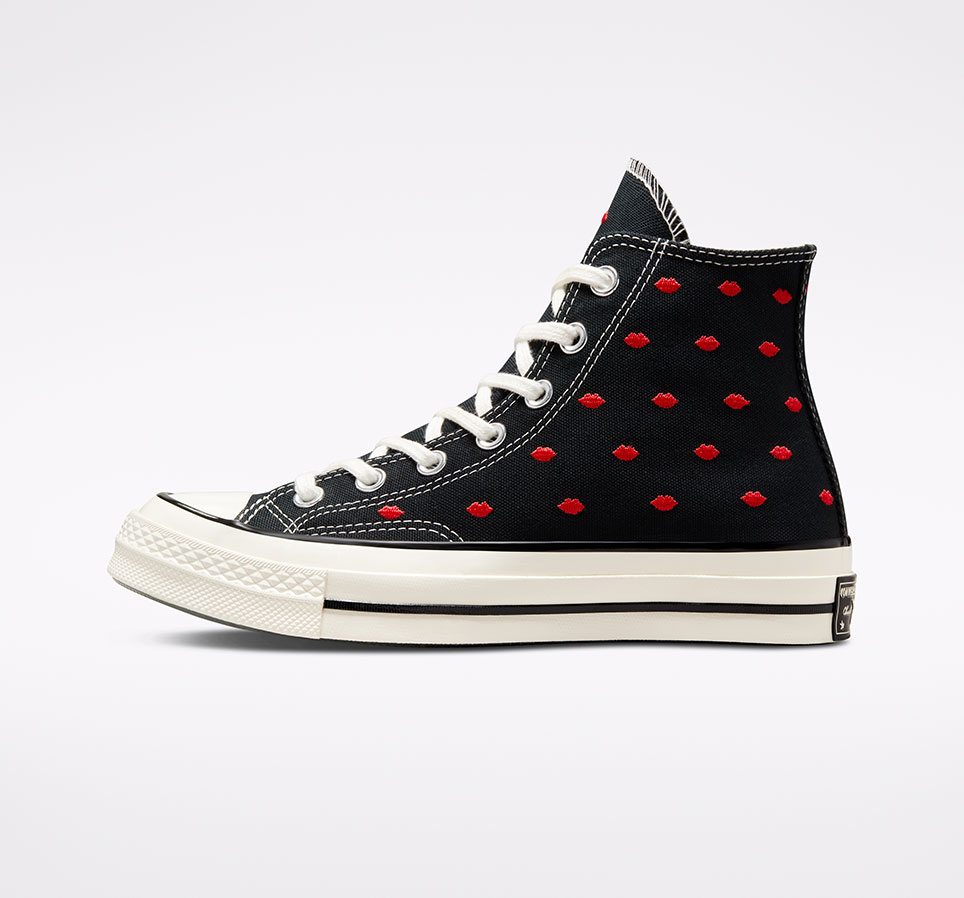 Chuck 70 Embroidered Lips