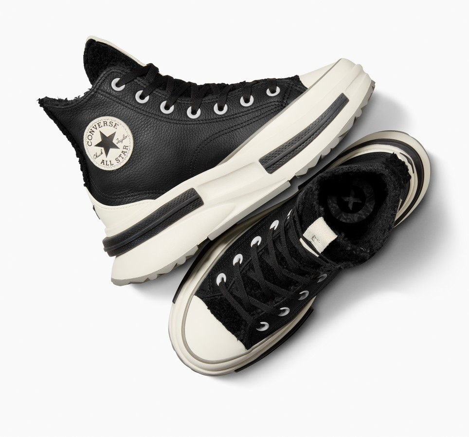 Run Star Legacy CX Platform Leather and Sherpa