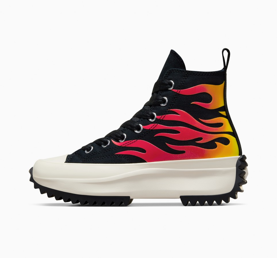 Run Star Hike Platform Flames
