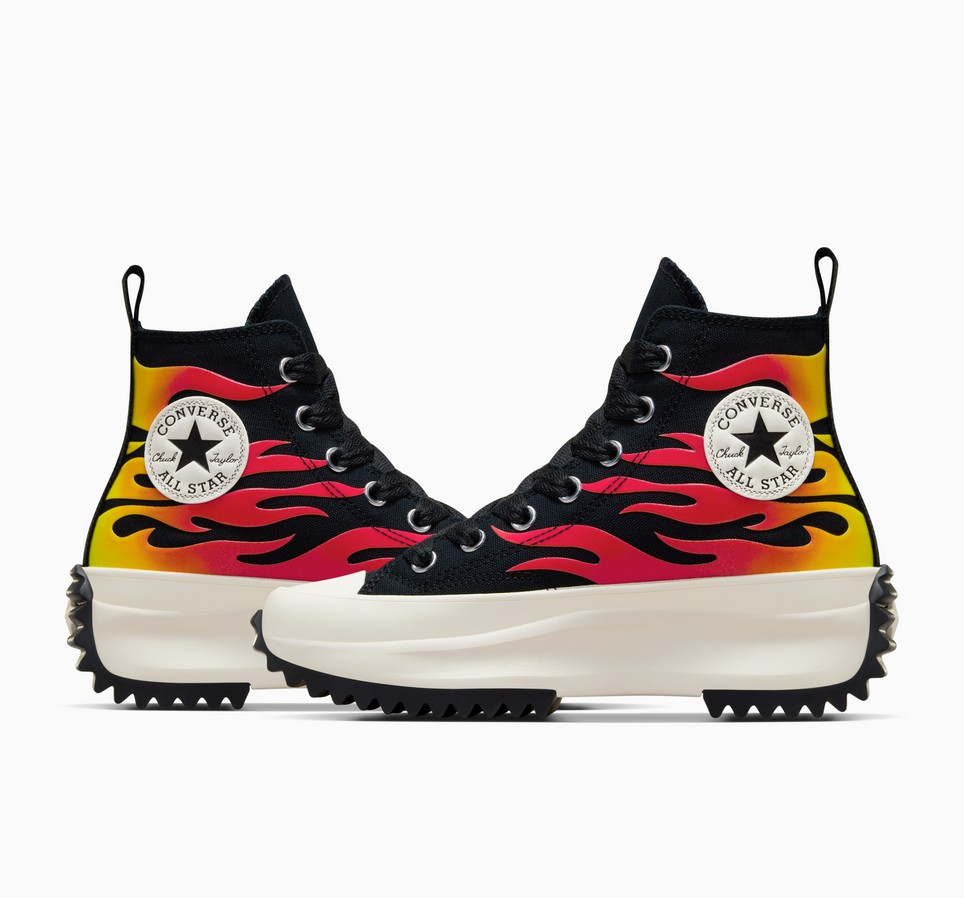 Run Star Hike Platform Flames