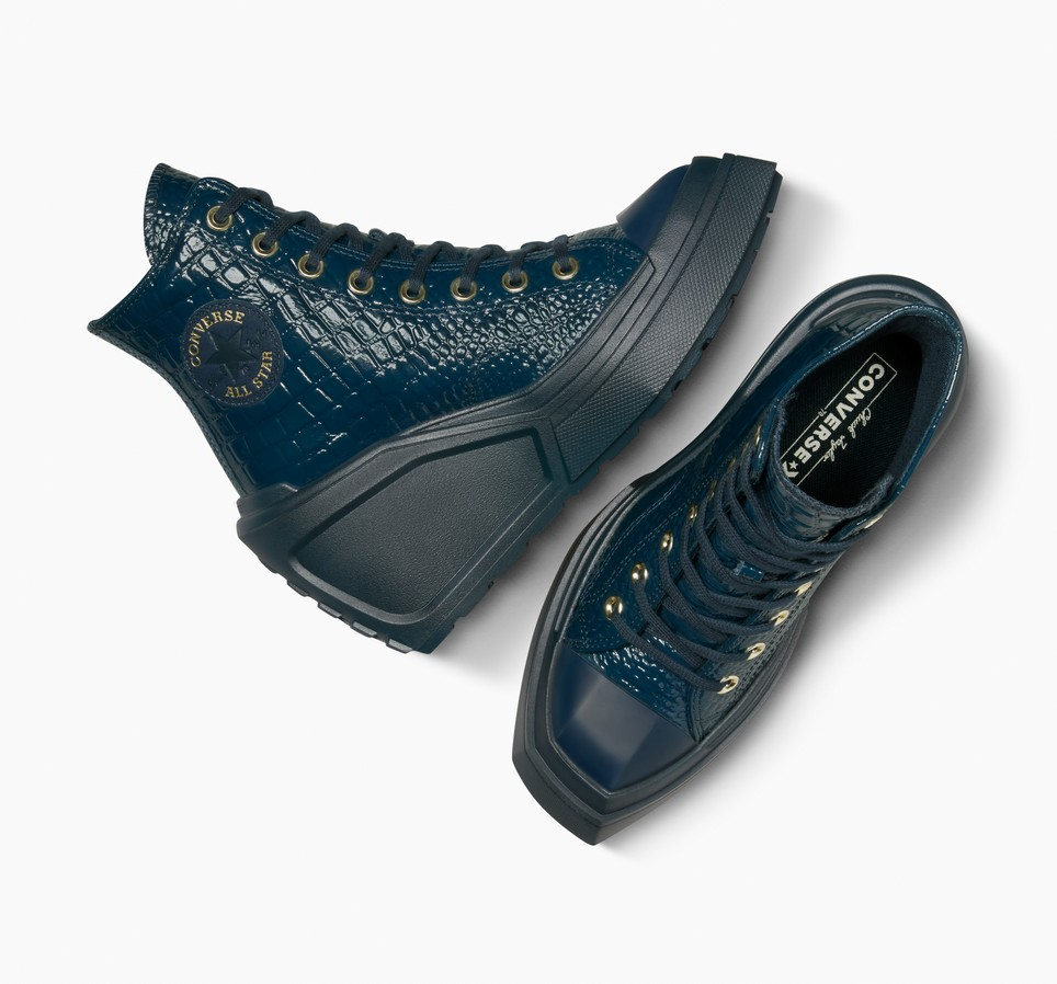 Chuck 70 De Luxe Wedge Platform Leather