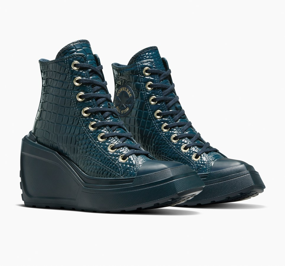 Chuck 70 De Luxe Wedge Platform Leather