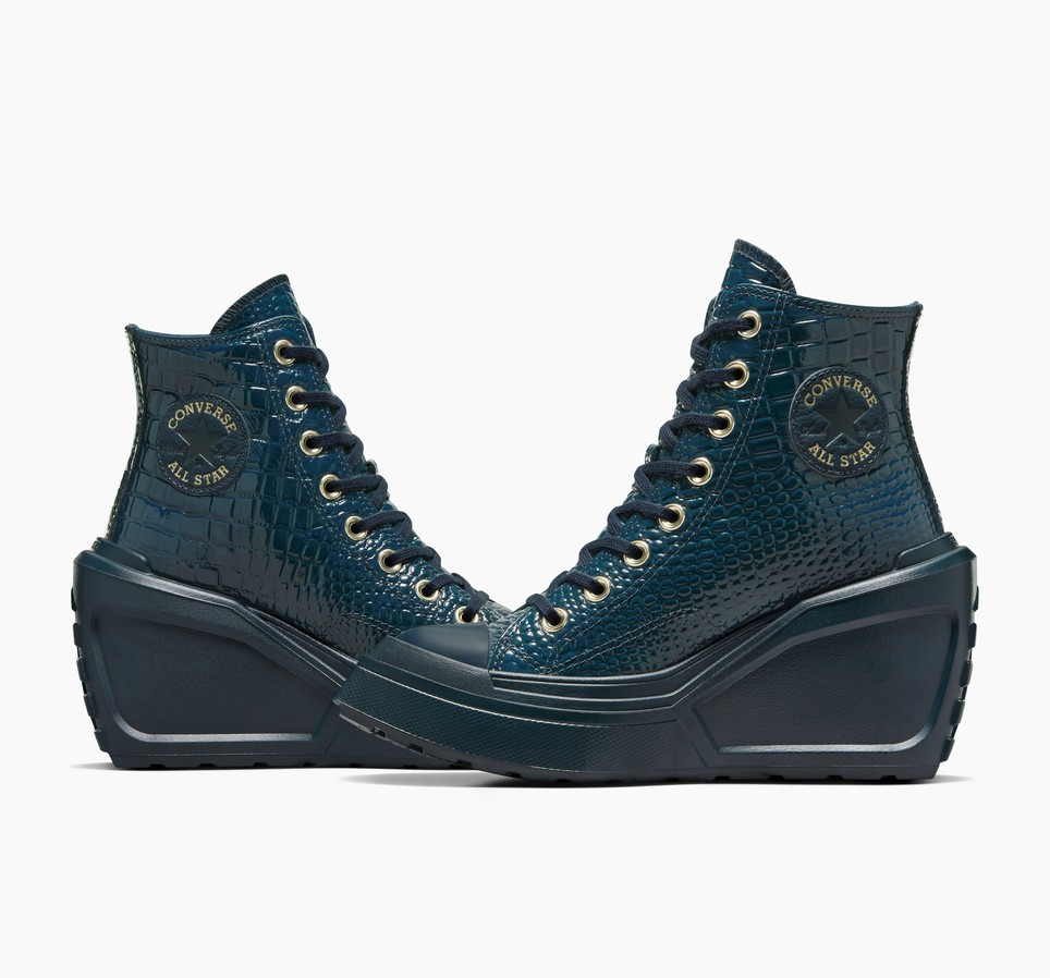 Chuck 70 De Luxe Wedge Platform Leather