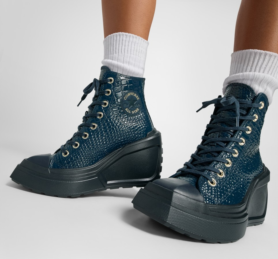 Chuck 70 De Luxe Wedge Platform Leather