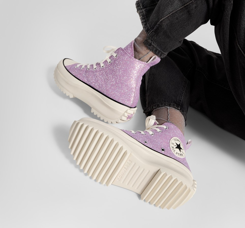 Run Star Hike Platform Glitter
