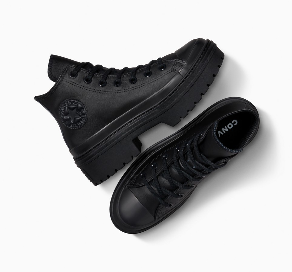 Chuck Taylor All Star Lugged Heel Leather Platform