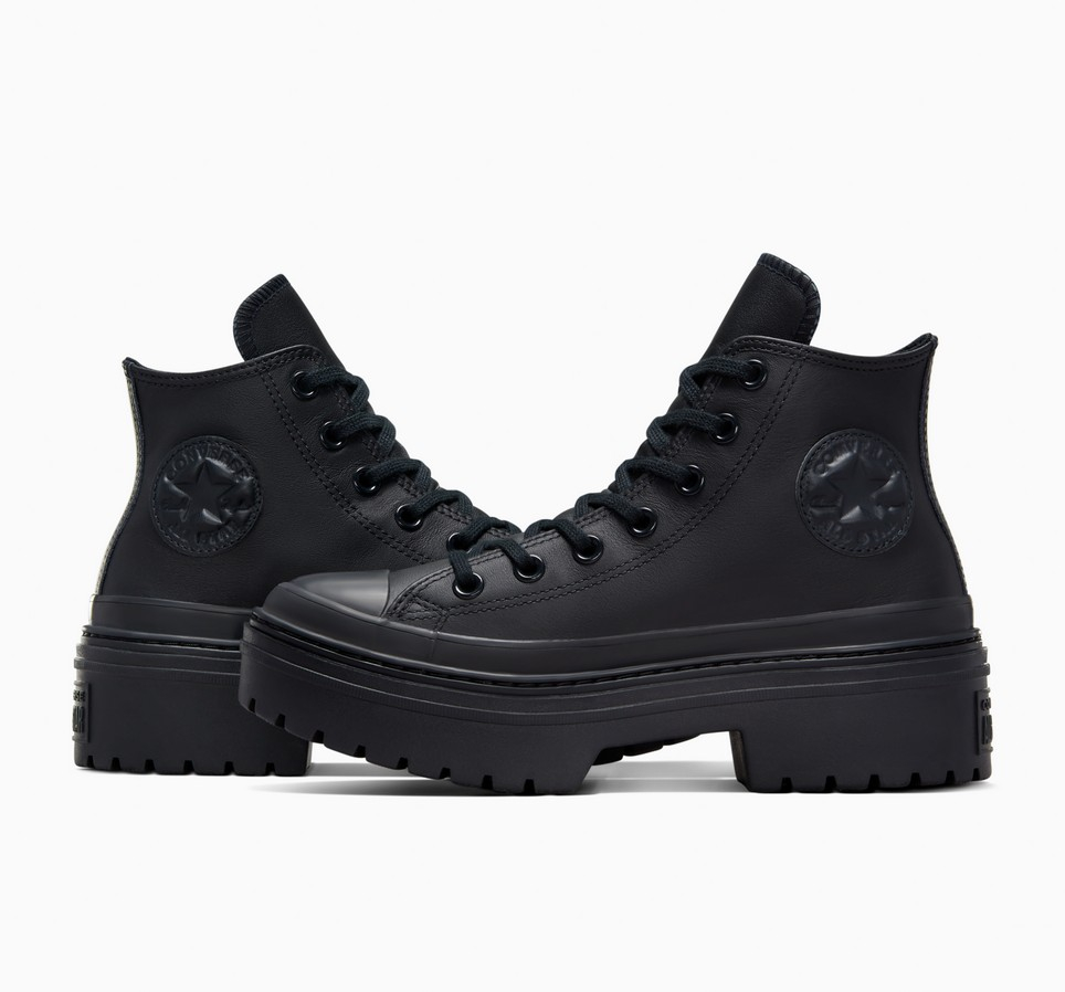 Chuck Taylor All Star Lugged Heel Leather Platform