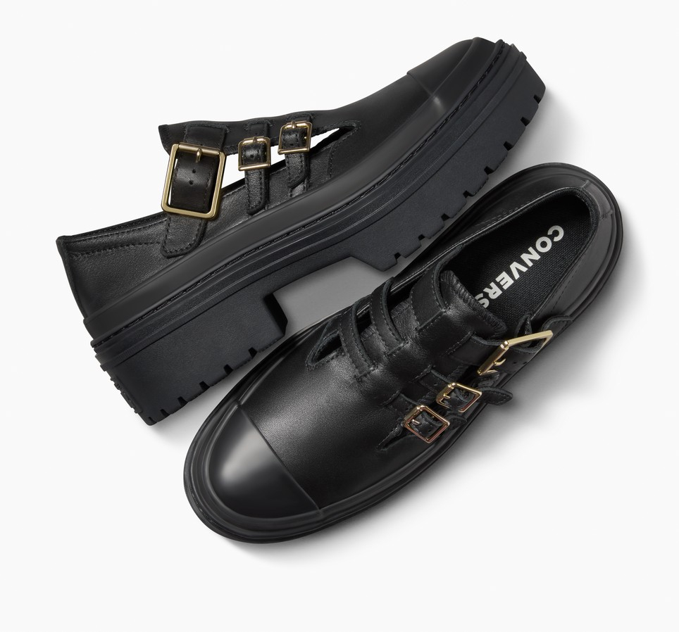 Chuck Taylor All Star Lugged Heel Mary Jane Platform