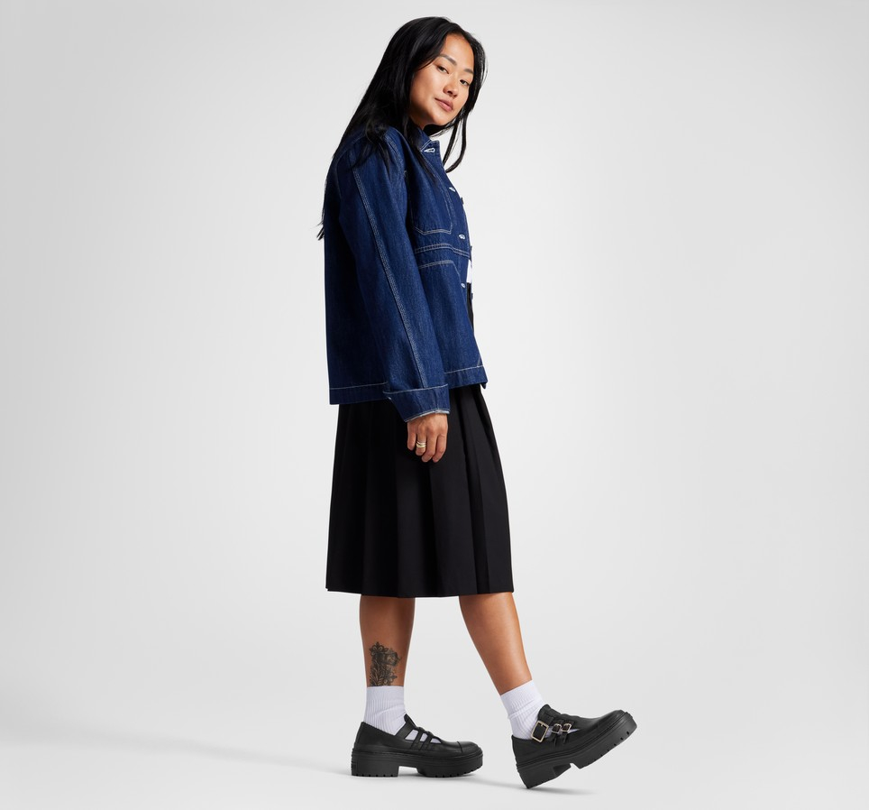 Chuck Taylor All Star Lugged Heel Mary Jane Platform