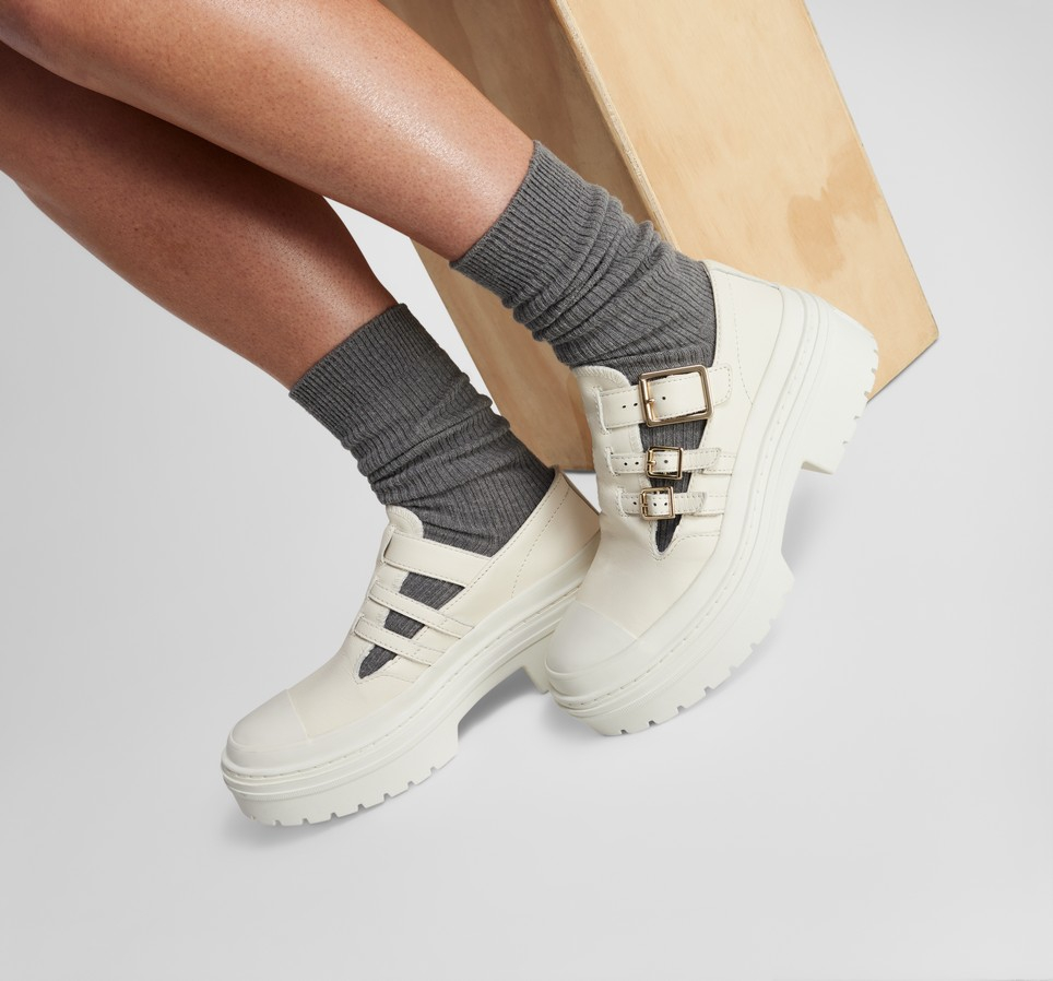 Chuck Taylor All Star Lugged Heel Mary Jane Platform
