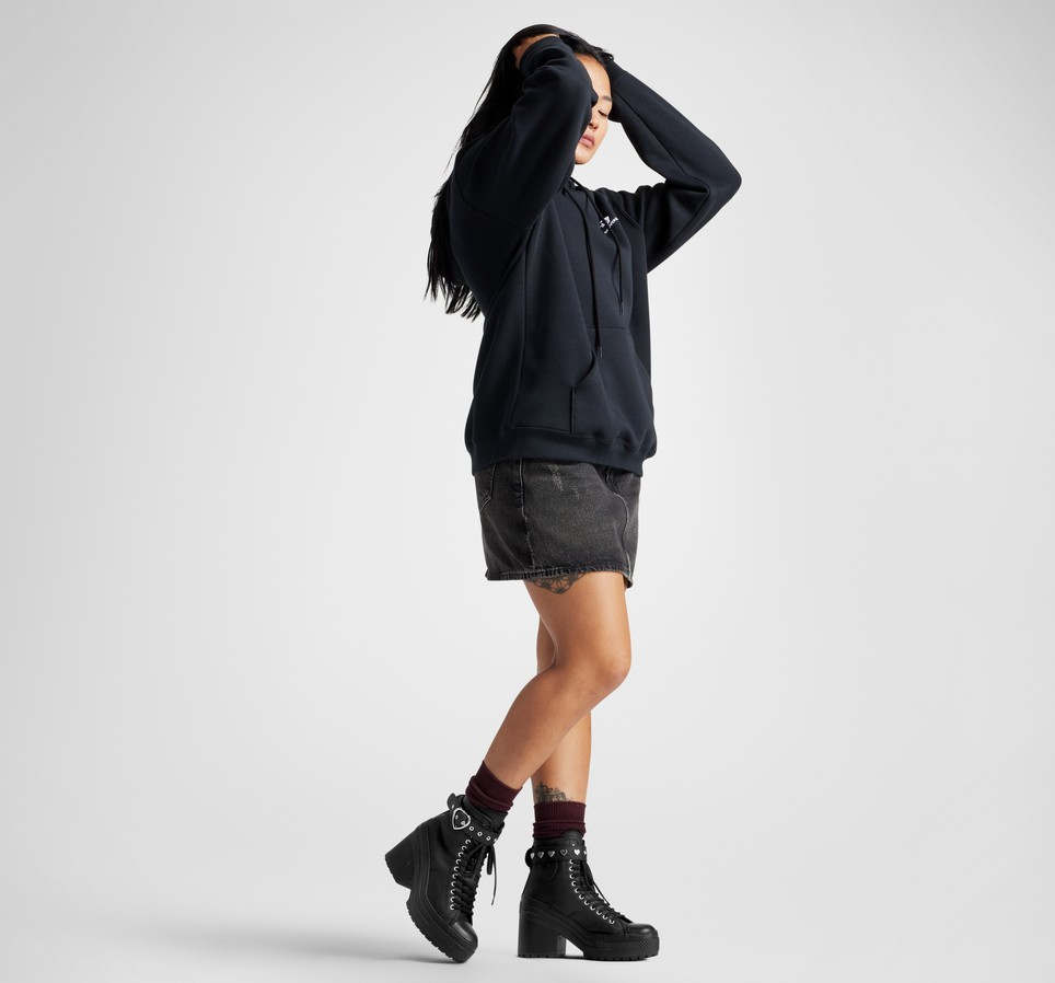 Chuck 70 De Luxe Heel Platform Dark Romance