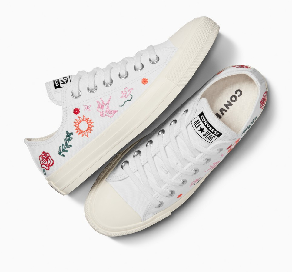 Chuck Taylor All Star Lift Platform Summer Embroidery