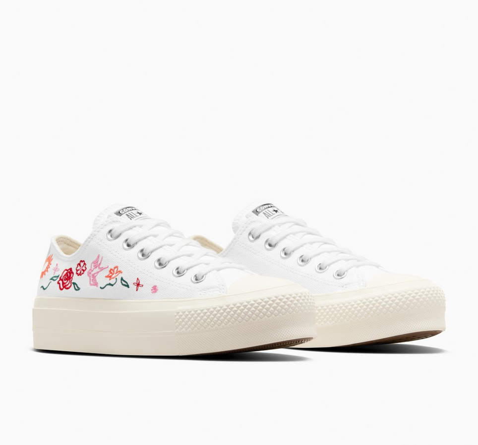 Chuck Taylor All Star Lift Platform Summer Embroidery