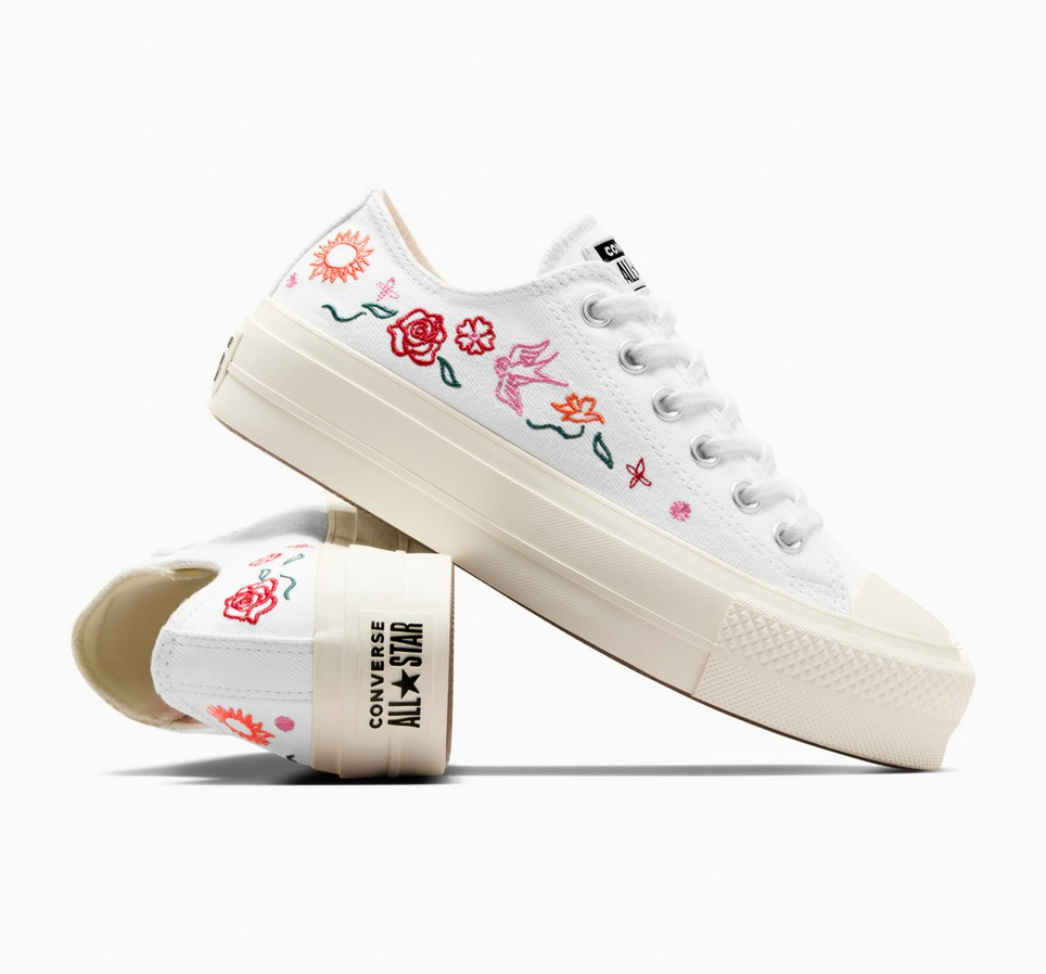 Chuck Taylor All Star Lift Platform Summer Embroidery