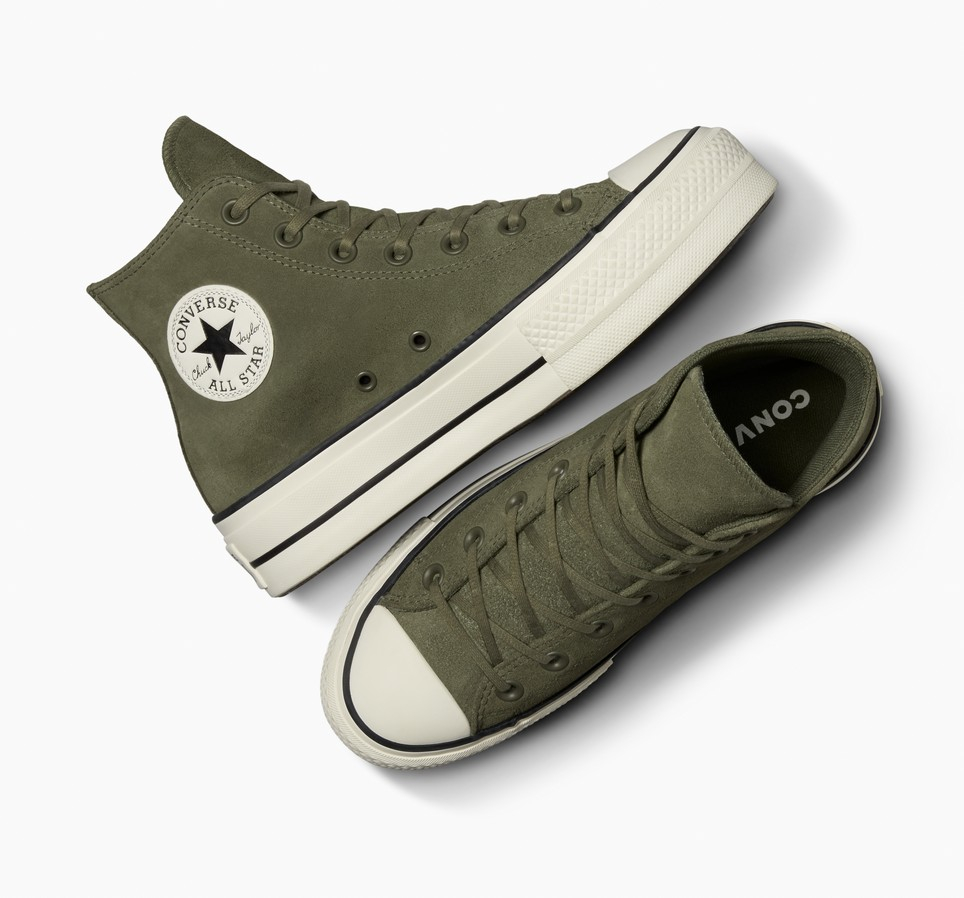 Chuck Taylor All Star Lift Platform Colorful Suede