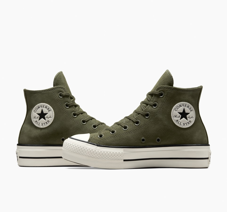 Chuck Taylor All Star Lift Platform Colorful Suede