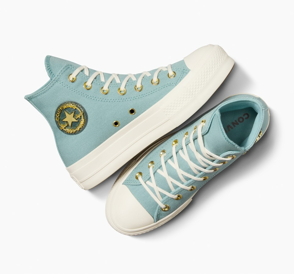 Chuck Taylor All Star Lift Platform Gold