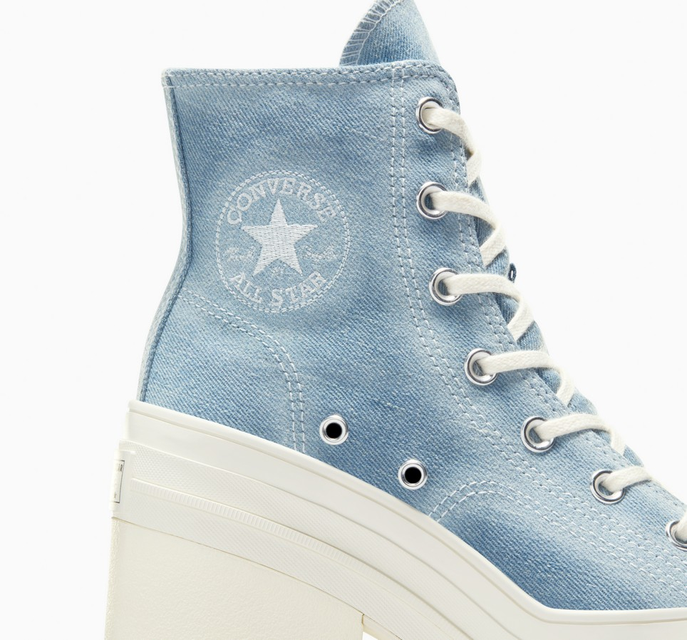 Chuck 70 De Luxe Heel Denim
