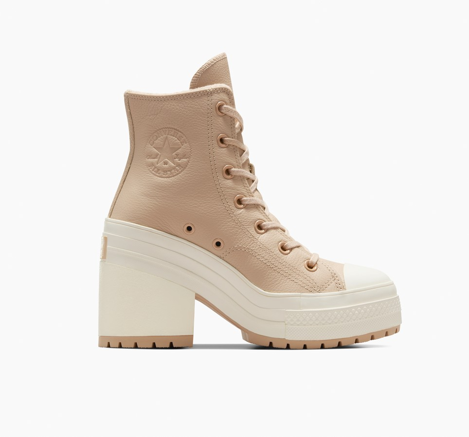 Chuck 70 De Luxe Heel Platform Weatherized Leather