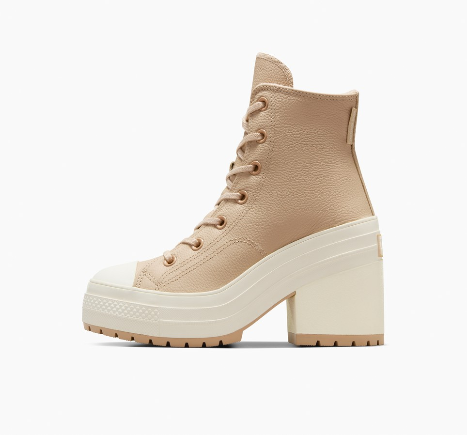 Chuck 70 De Luxe Heel Platform Weatherized Leather