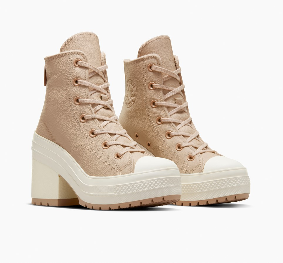 Chuck 70 De Luxe Heel Platform Weatherized Leather