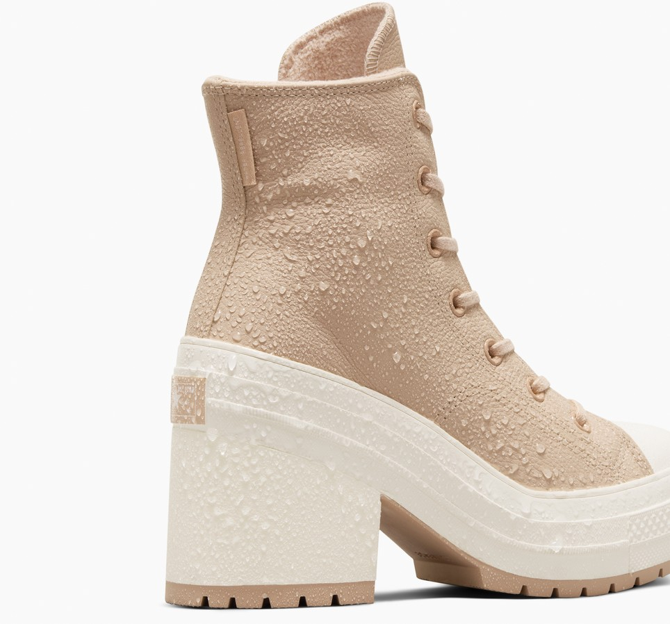 Chuck 70 De Luxe Heel Platform Weatherized Leather