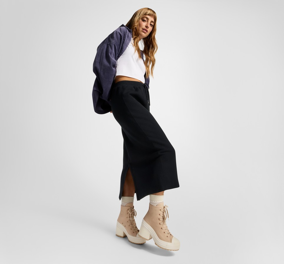 Chuck 70 De Luxe Heel Platform Weatherized Leather