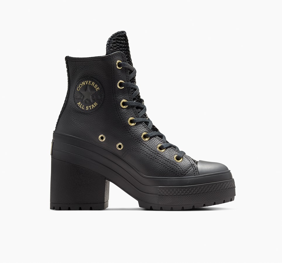 Chuck 70 De Luxe Heel Platform Leather