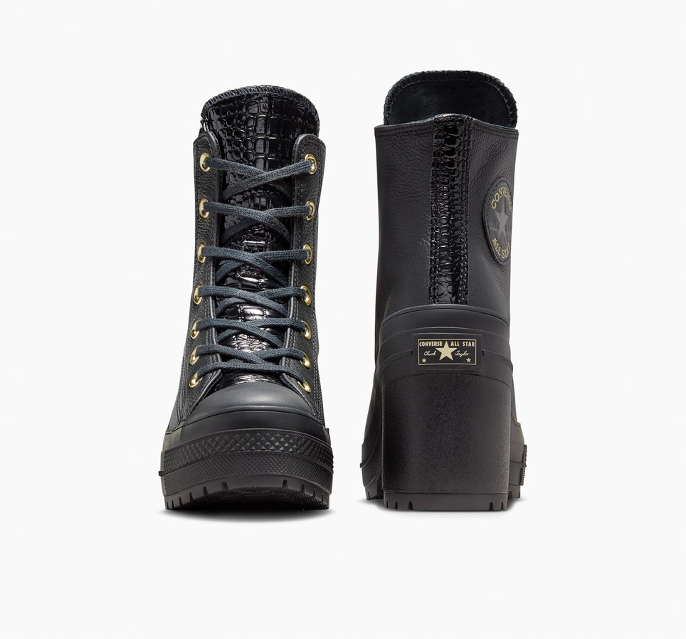 Chuck 70 De Luxe Heel Platform Leather