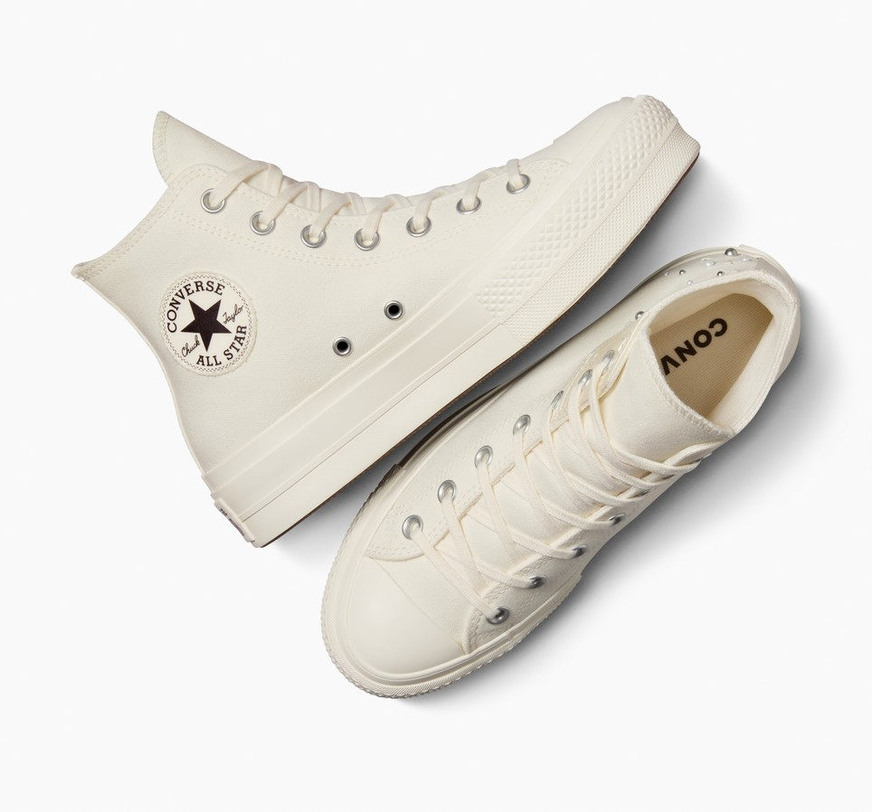 Chuck Taylor All Star Lift Platform Pearls & Studs